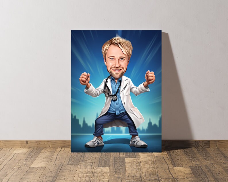 Personalised Doctor Caricature