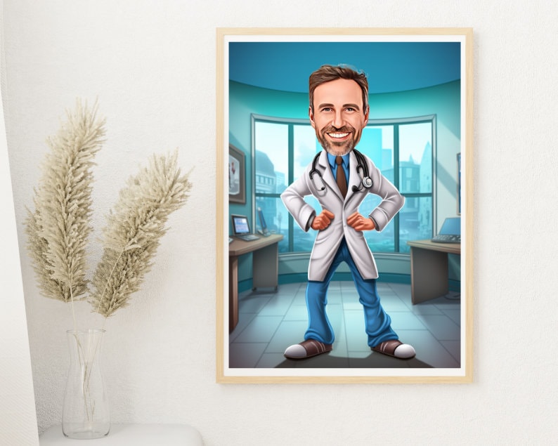 Personalised Doctor Caricature