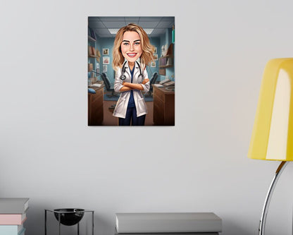 Personalised Doctor Caricature