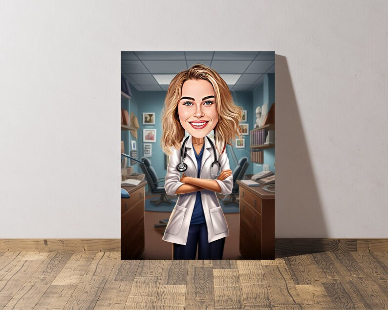 Personalised Doctor Caricature