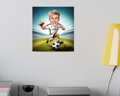 Personalised Madrid Caricature