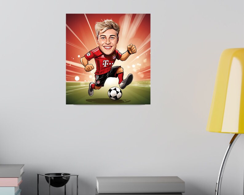 Personalised Bayern Munich Caricature