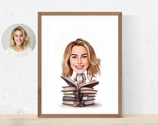 Personalised Teacher Caricature