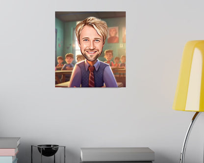 Personalised Teacher Caricature