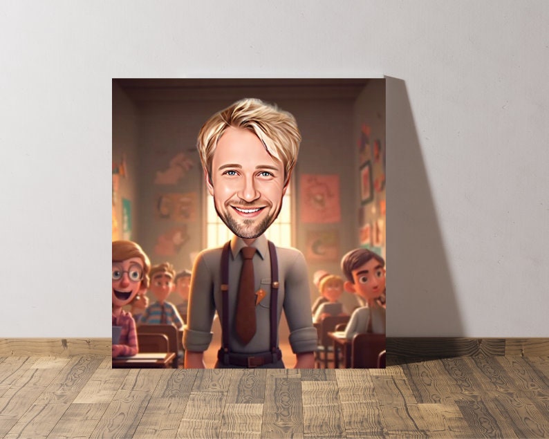 Personalised Teacher Caricature