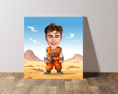 Personalised Dragon Ball Caricature