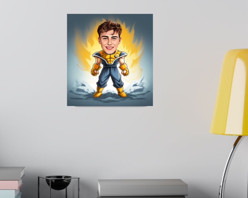 Personalised Dragon Ball Caricature
