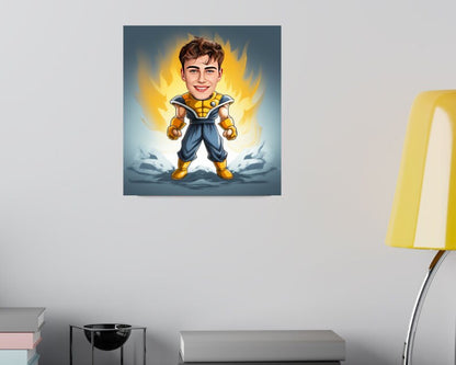 Personalised Dragon Ball Caricature