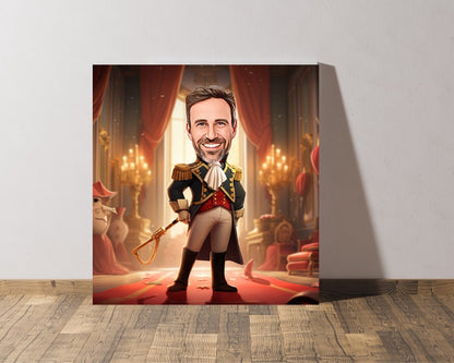 Personalised Napoleon Caricature