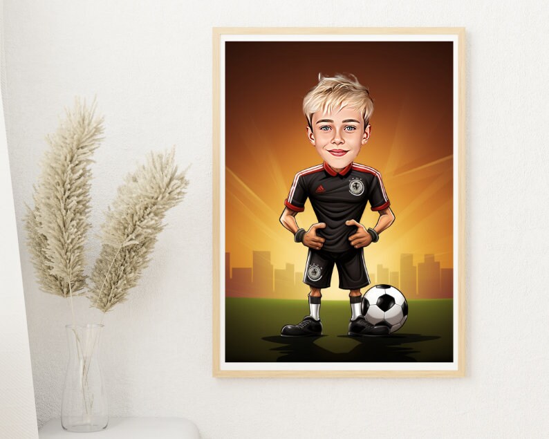 Personalised Germany Caricature