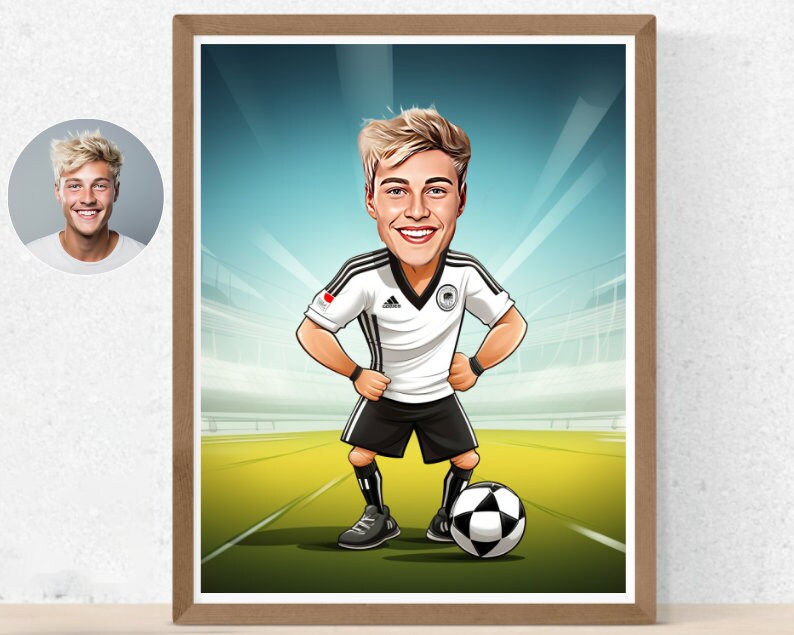 Personalised Germany Caricature