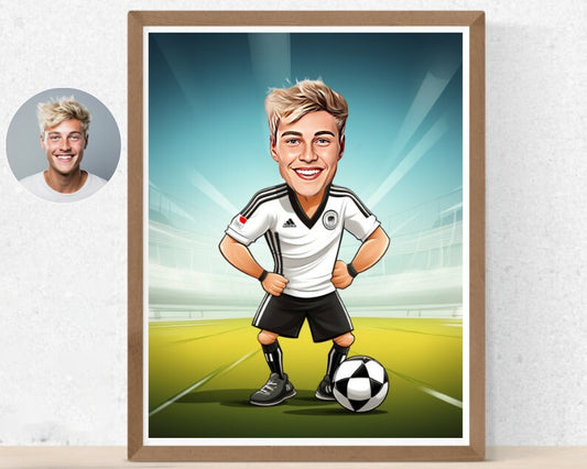 Personalised Germany Caricature