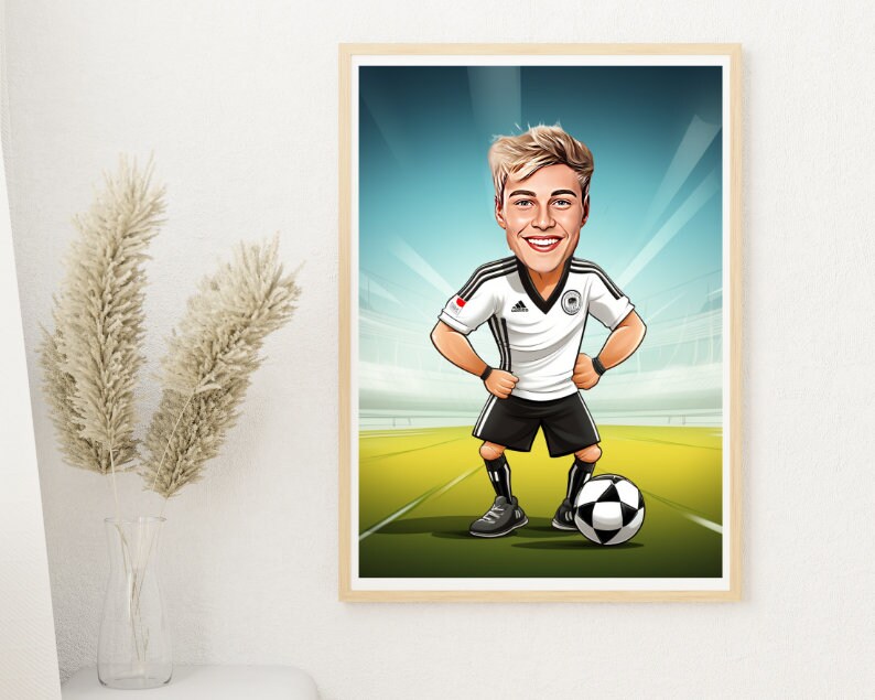 Personalised Germany Caricature