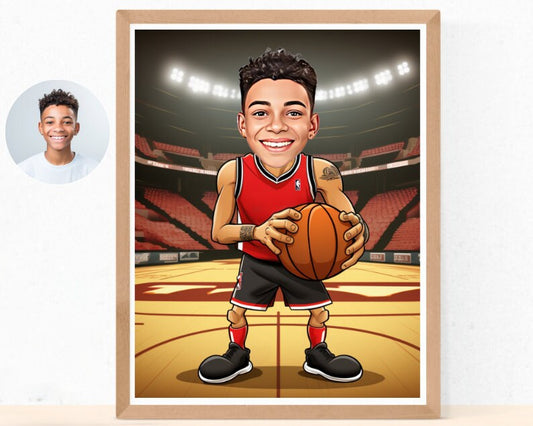 Personalised Atlanta Caricature