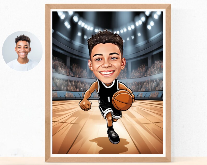 Personalised Brooklyn Caricature
