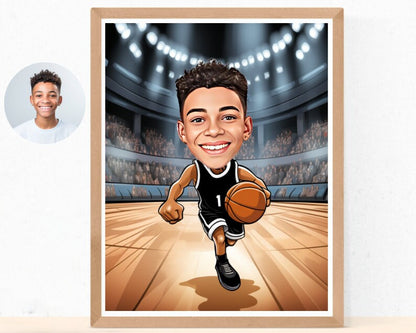 Personalised Brooklyn Caricature