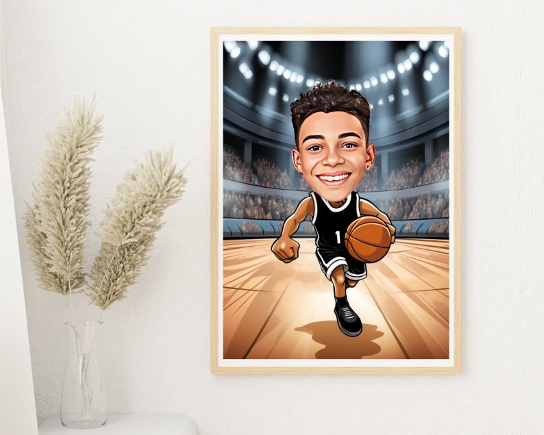 Personalised Brooklyn Caricature