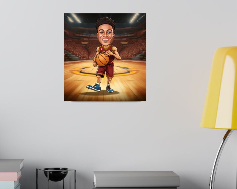 Personalised Cleveland Caricature