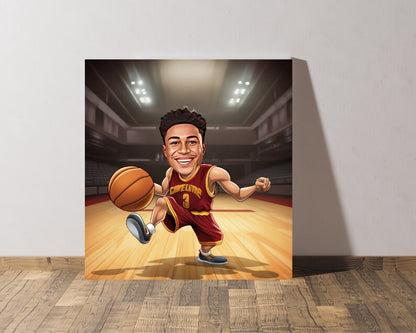 Personalised Cleveland Caricature