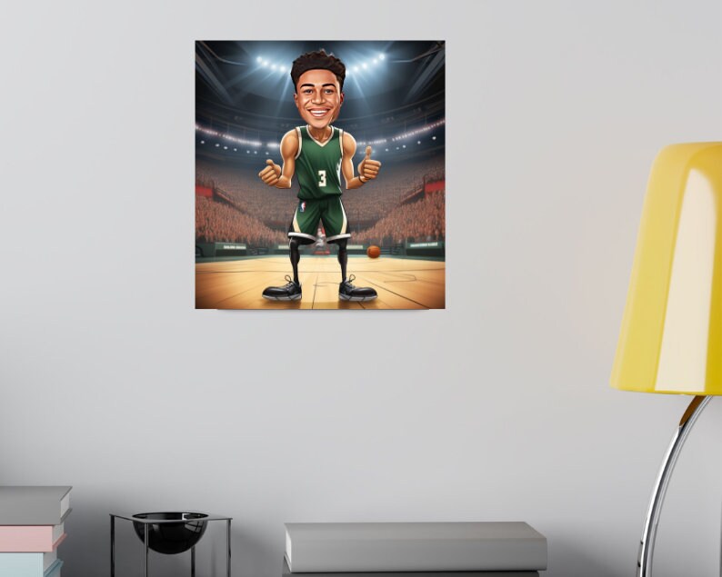 Personalised Bucks Caricature