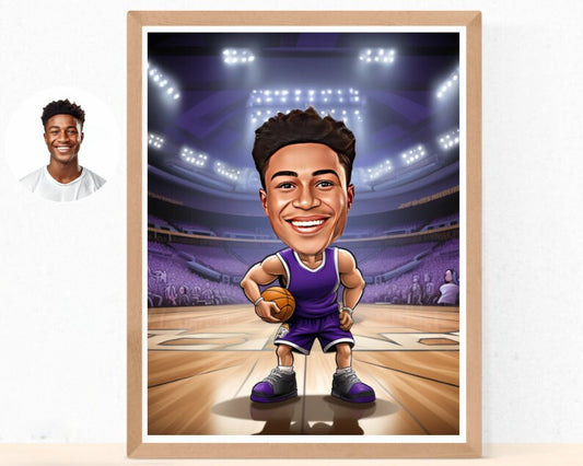 Personalised Sacremento Caricature