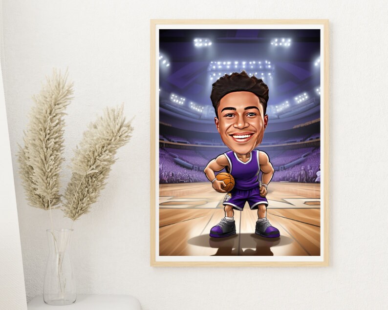 Personalised Sacremento Caricature