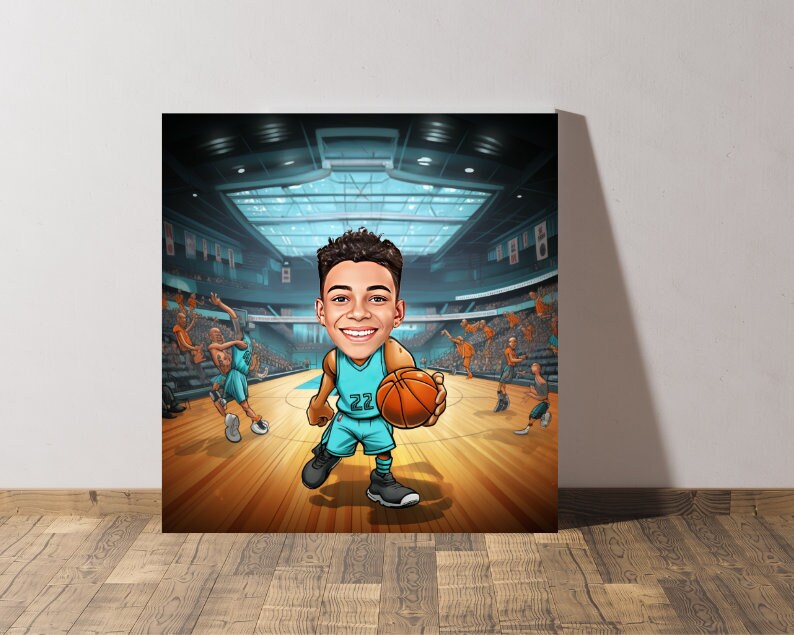 Personalised Hornets Caricature