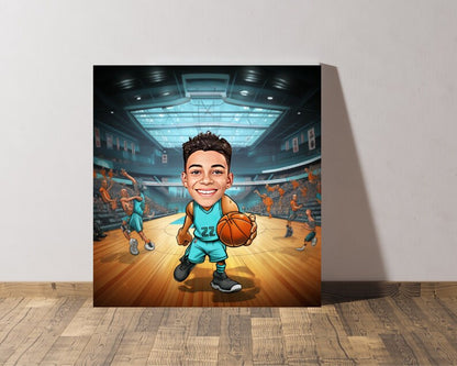Personalised Hornets Caricature