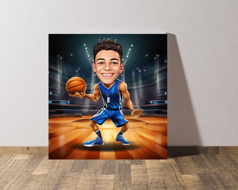 Personalised Mavericks Caricature