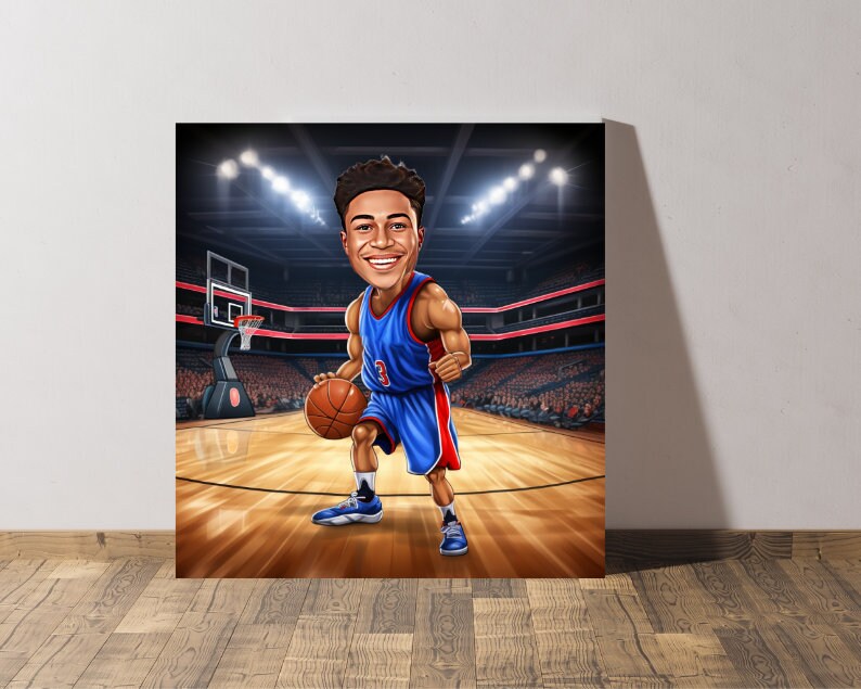 Personalised Pistons Caricature