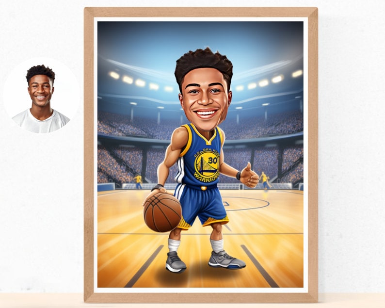 Personalised Warriors Caricature