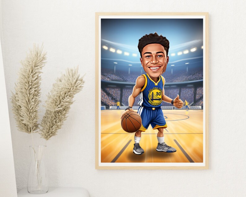 Personalised Warriors Caricature