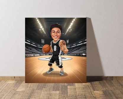 Personalised Brooklyn Caricature