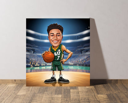 Personalised Jazz Caricature