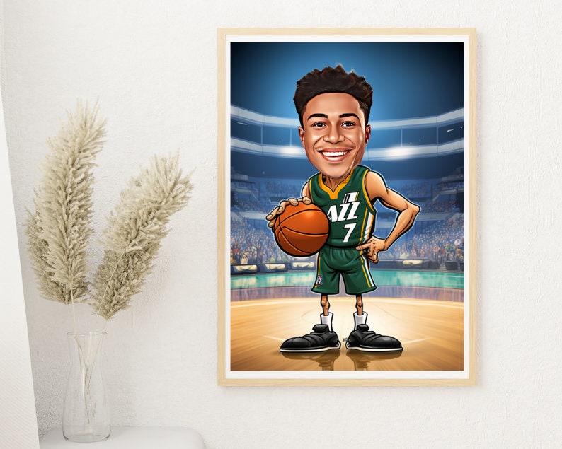 Personalised Jazz Caricature