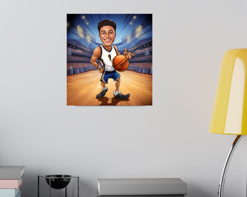 Personalised Pelicans Caricature