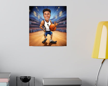 Personalised Pelicans Caricature