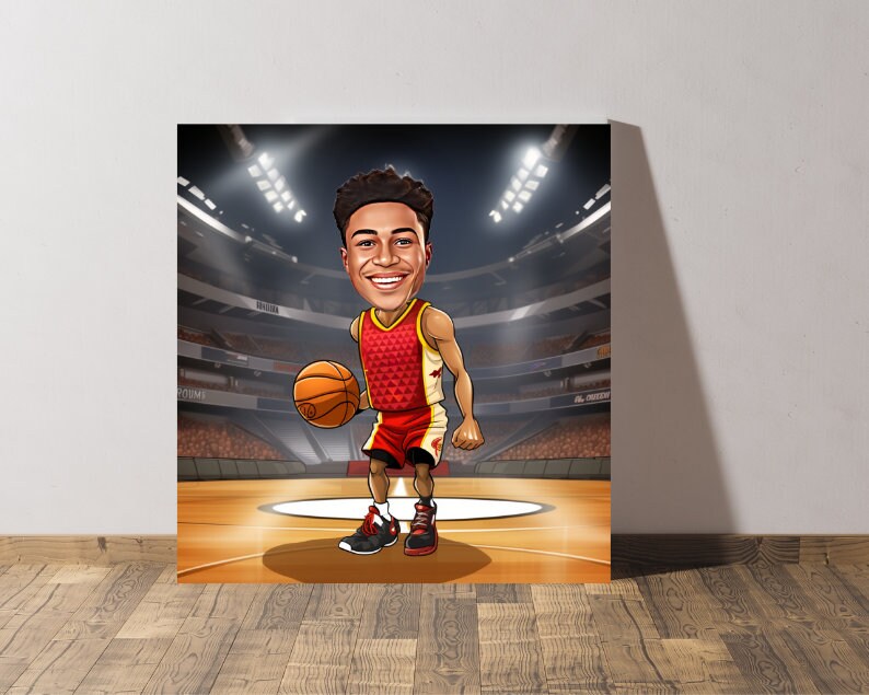 Personalised Atlanta Caricature