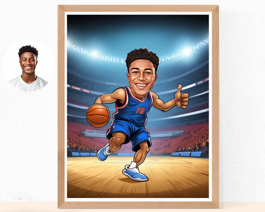 Personalised Clippers Caricature