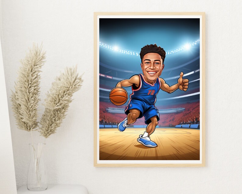Personalised Clippers Caricature
