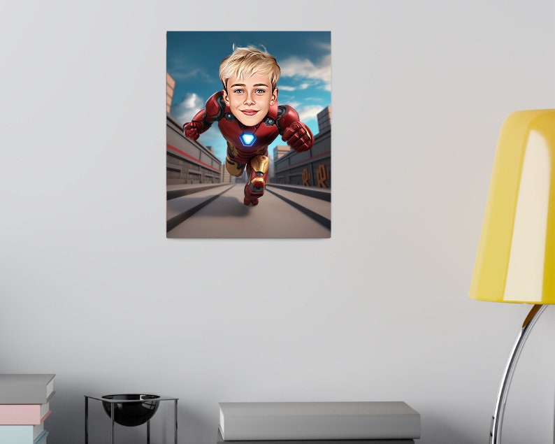 Personalised Ironman Caricature
