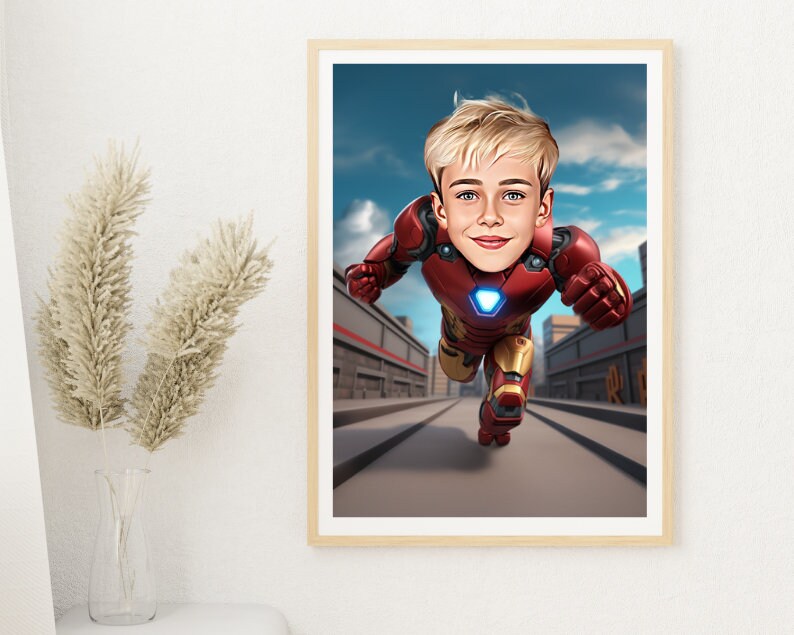 Personalised Ironman Caricature