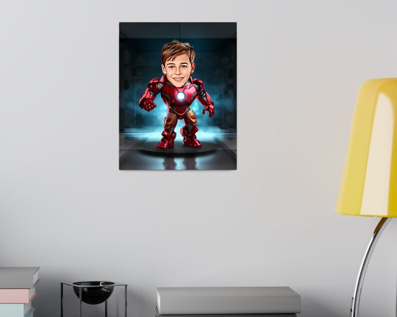 Personalised Iron Man Caricature