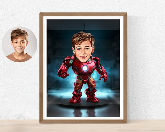 Personalised Iron Man Caricature