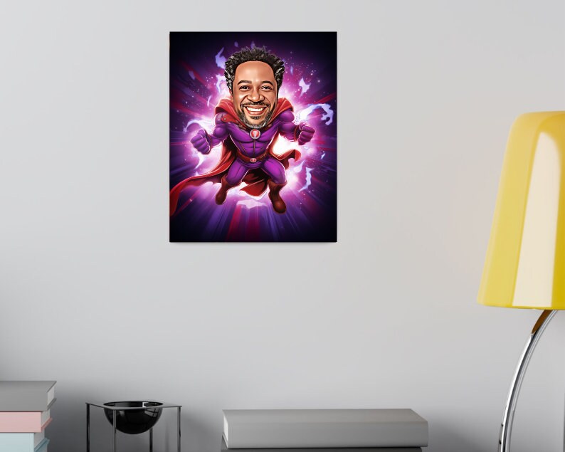 Personalised Magneto Caricature