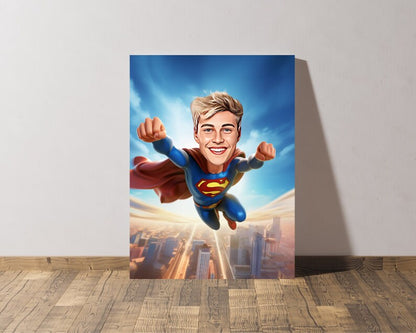 Personalised Superman Caricature