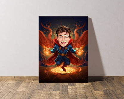 Personalised Doctor Strange Caricature