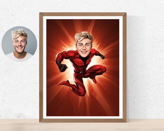 Personalised Daredevil Caricature
