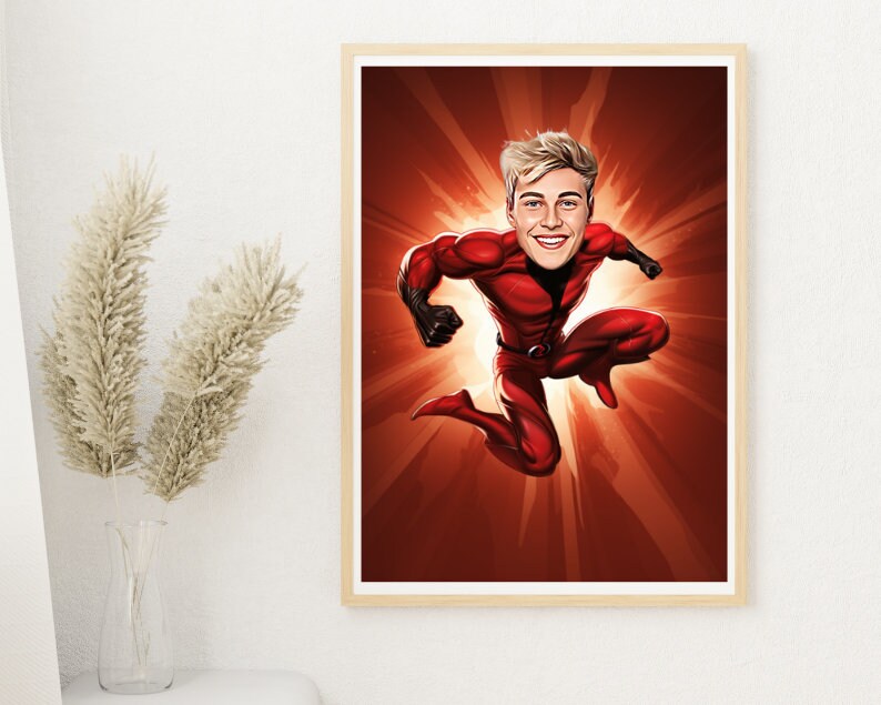 Personalised Daredevil Caricature