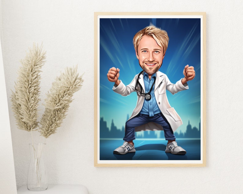 Personalised Doctor Caricature